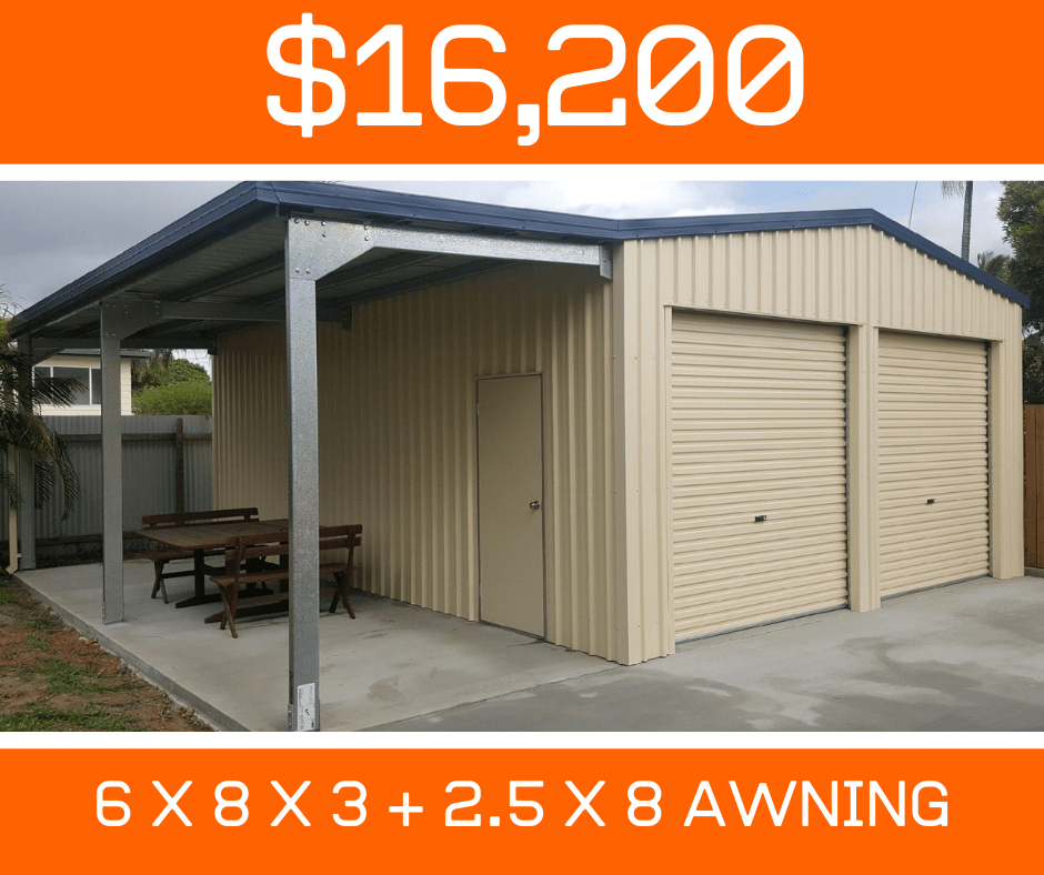 BlueScope Steel Cyclone Rated Kit Sheds Online Prices