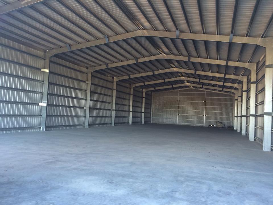 Industral Kits Sheds made from Bluescope Steel Zinclaume and Colorbond