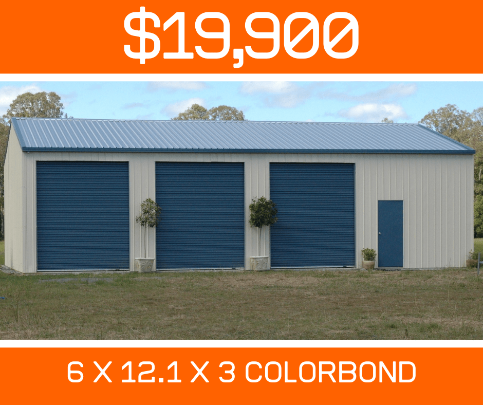 BlueScope Steel Cyclone Rated Kit Sheds Online Prices